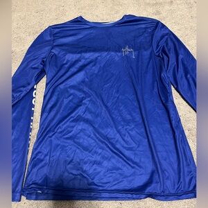 Guy Harvey Never worn blue sun/swim shirt